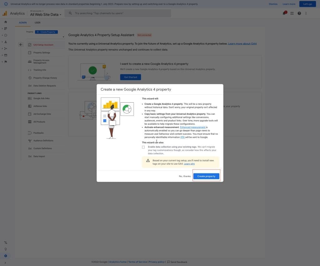 Google Analytics 4 Setup Step 7