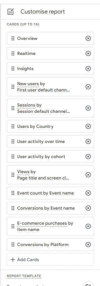 step 1 2 1 How To Create A Custom report Step 4.